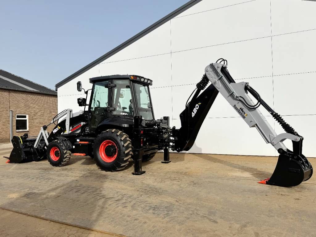 HexL 420x 4WD - Telescopic boom - 4/1 Bucket + For