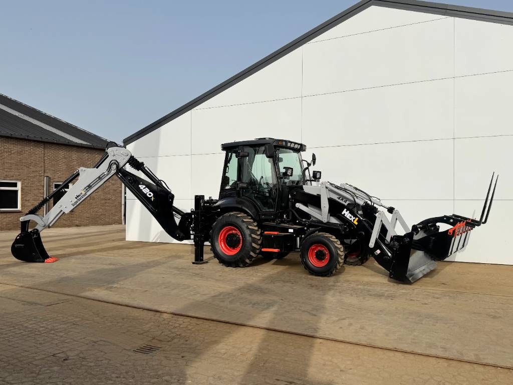 HexL 420x 4WD - Telescopic boom - 4/1 Bucket + For