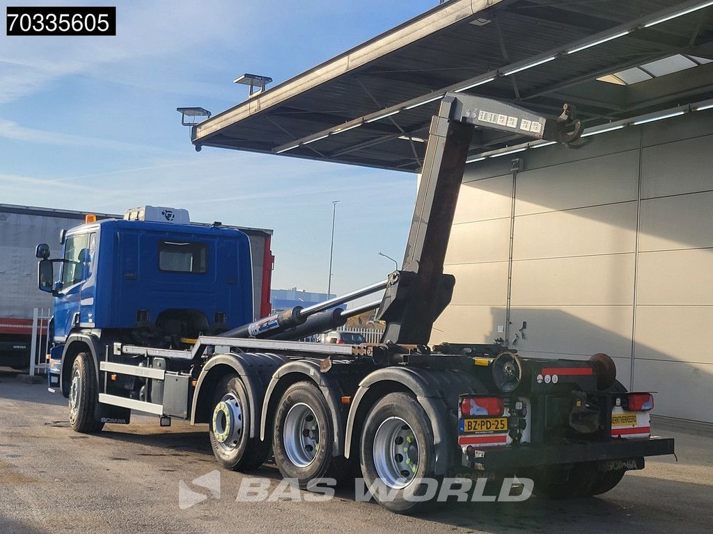 Scania P420 8X2 NL-truck APK VDL S-30-6600 containersystem Steering axle Automatic EEV