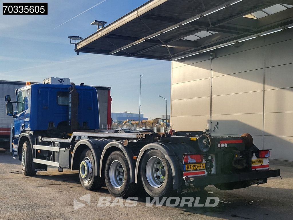 Scania P420 8X2 NL-truck APK VDL S-30-6600 containersystem Steering axle Automatic EEV
