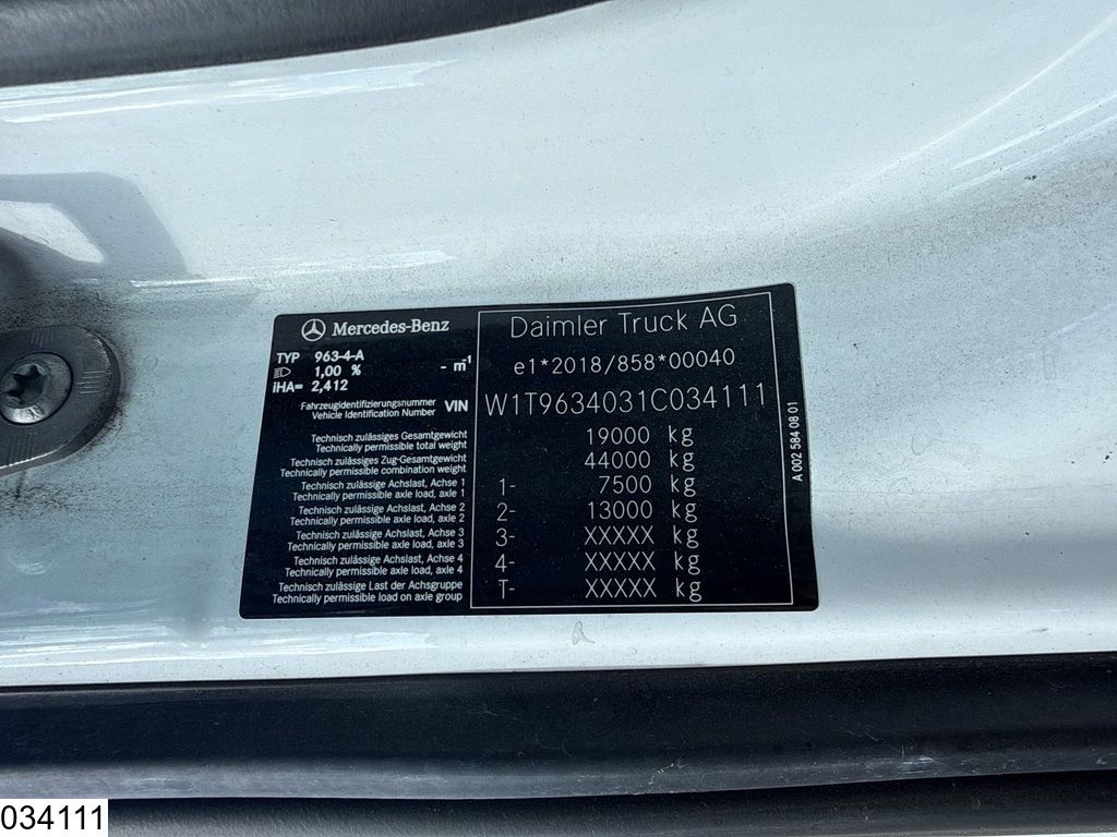 Mercedes Actros 1845 EURO 6d
