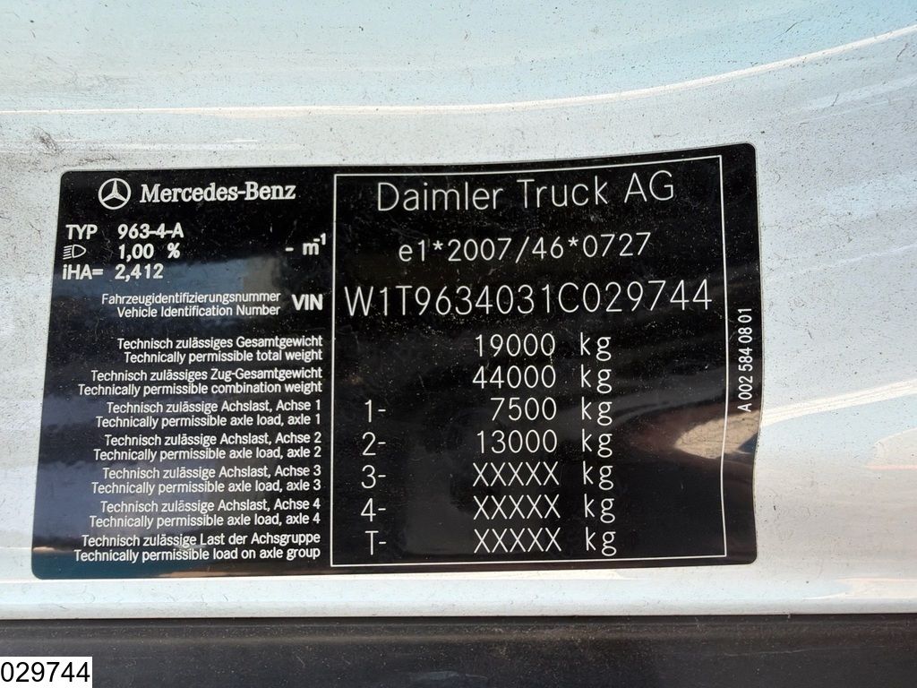 Mercedes Actros 1845 EURO 6d