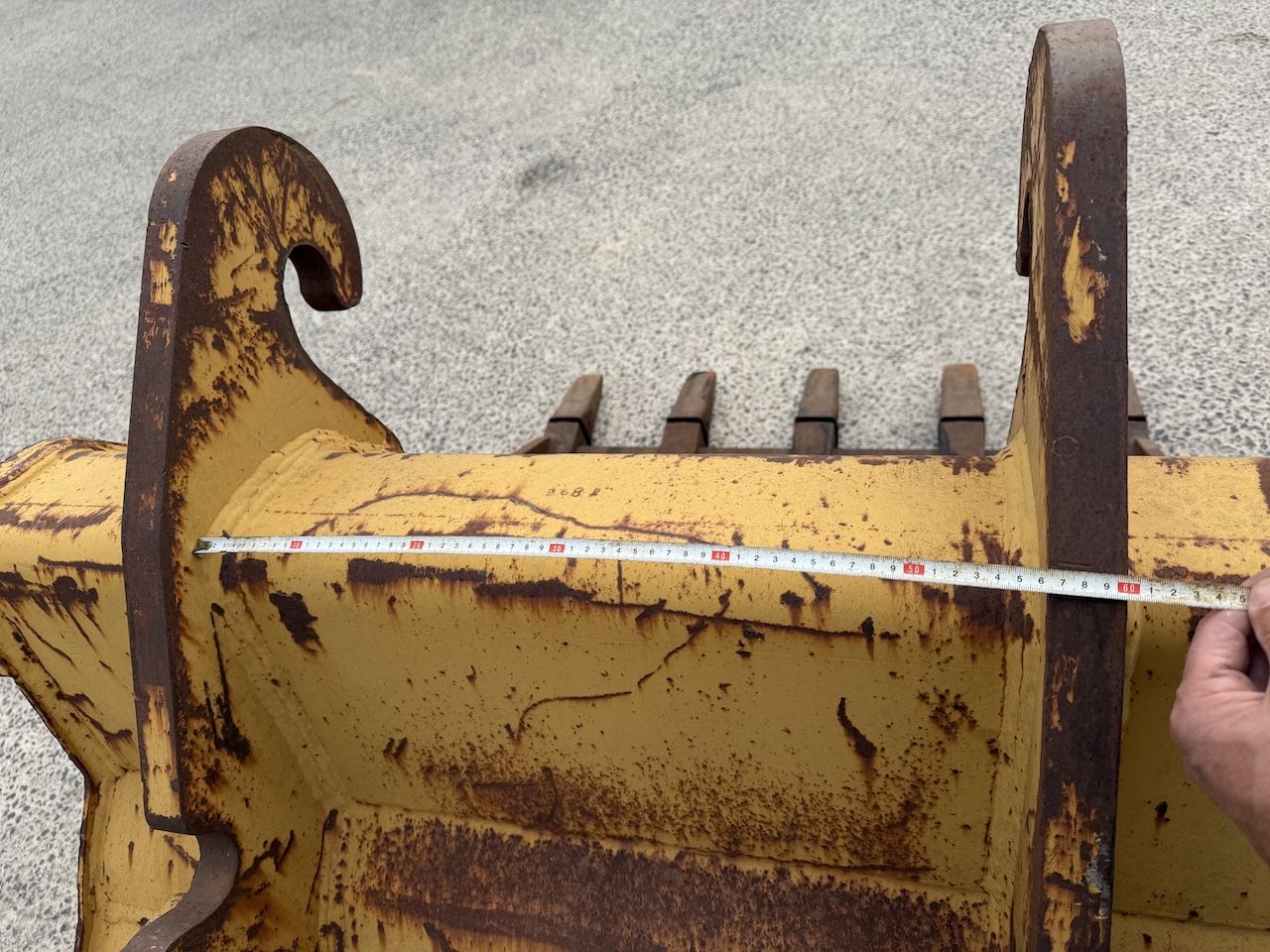 Dieplepelbak 120cm CW30/40