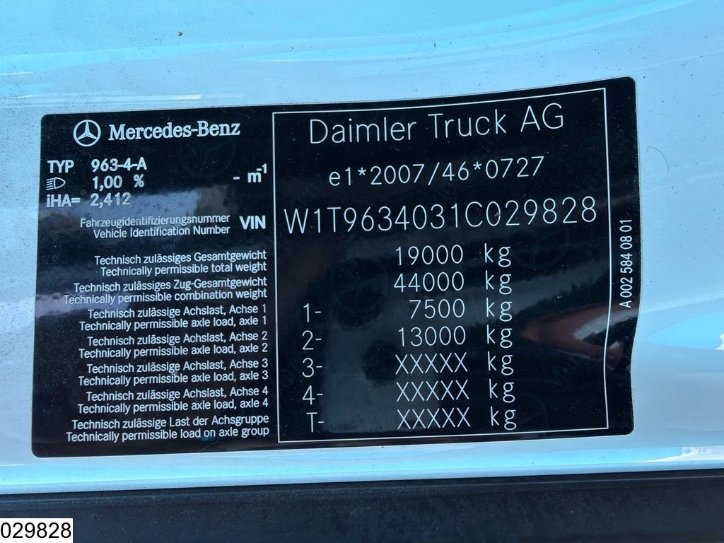 Mercedes Actros 1845 EURO 6d