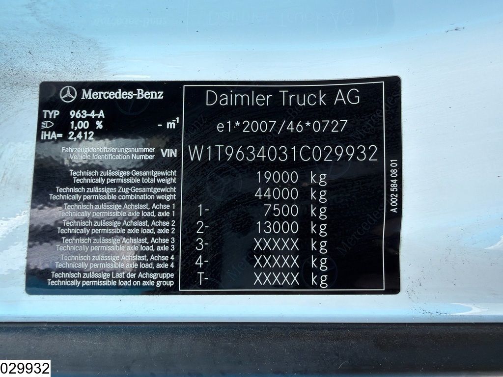 Mercedes Actros 1845 EURO 6d