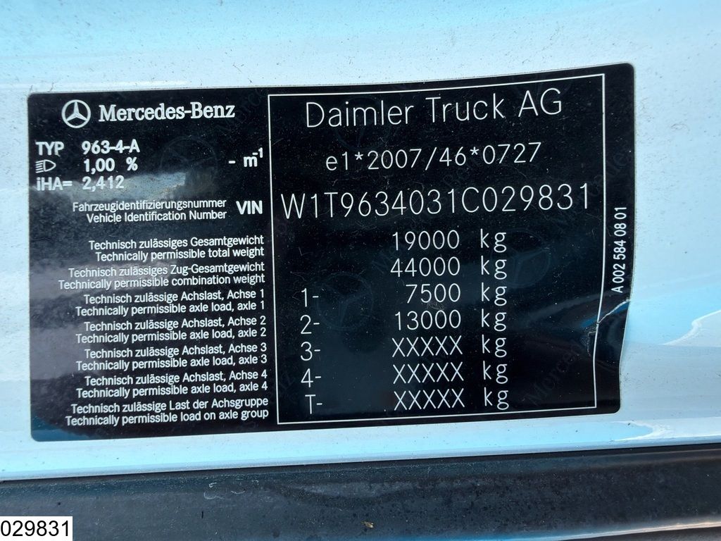 Mercedes Actros 1845 EURO 6d