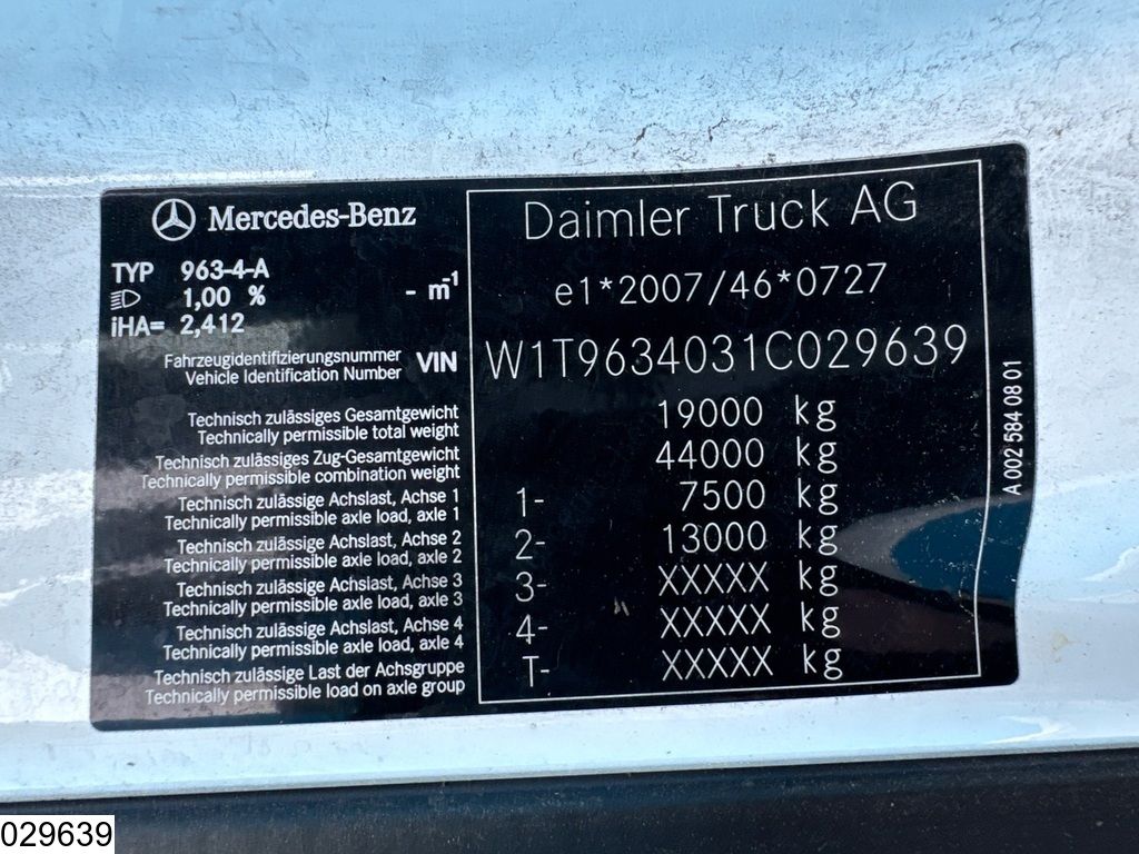 Mercedes Actros 1845 EURO 6