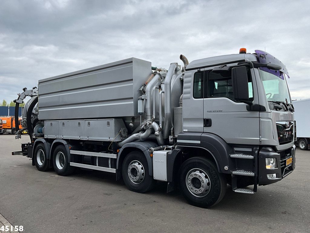 MAN TGS 41.440 8x4 Euro 6 Wicom Combi Just 85.658 km!