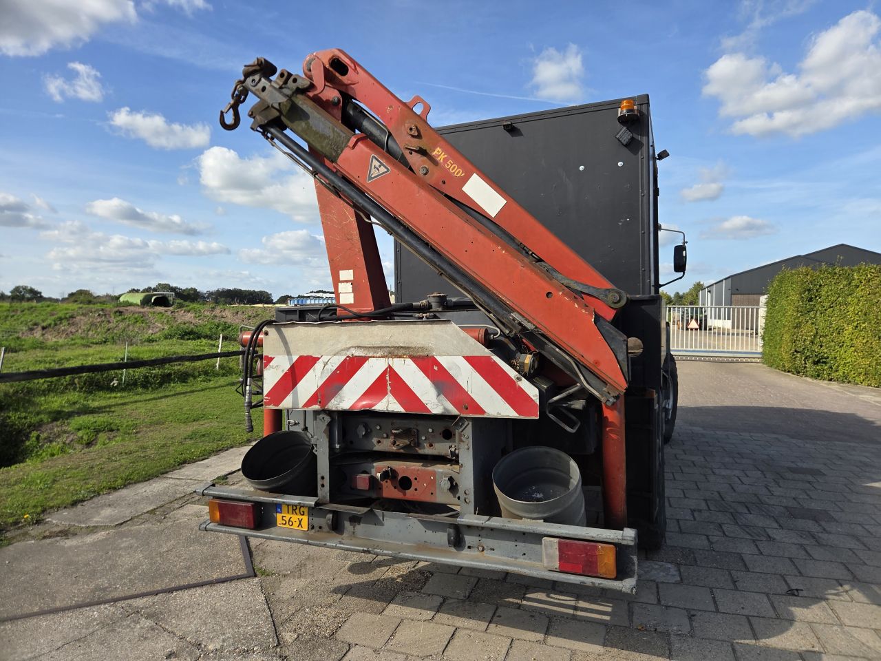 Iveco 4x4 MMBS Palfinger mobiele werkplaats met kraan
