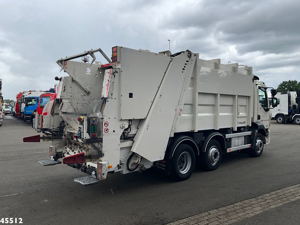 DAF FAG LF 220 Euro 6 Haller 14m³ Just 122.382 km!