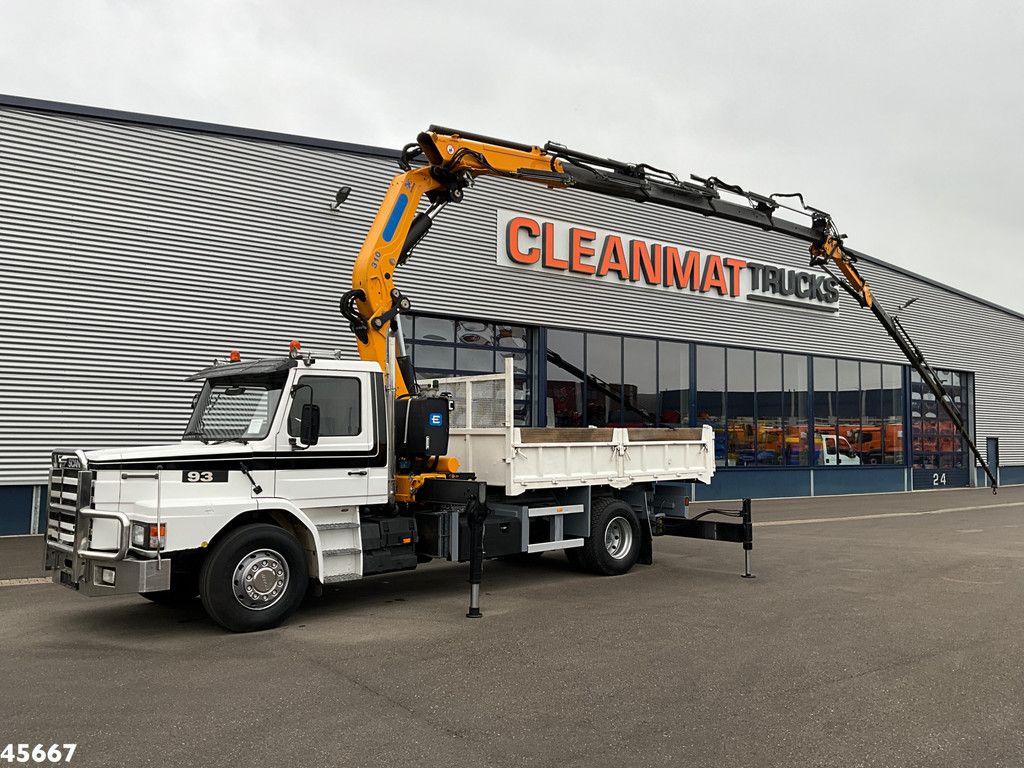 Scania T 93 4x2 Kipper met 31 Tonmeter laadkraan (bj 2005) + Fly-JIb! Just 118.736 km!