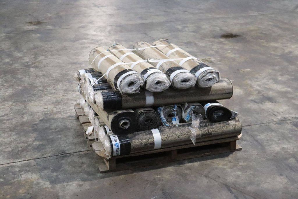 Rolls of roofing