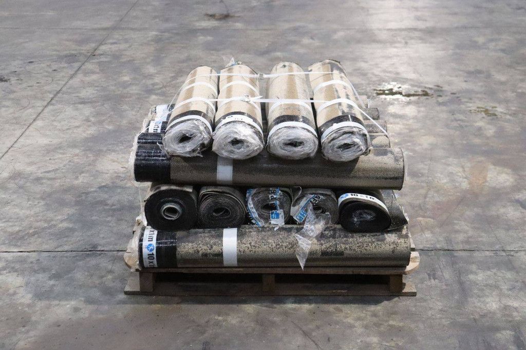 Rolls of roofing