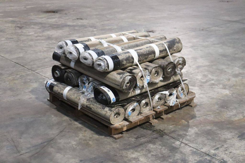 Rolls of roofing