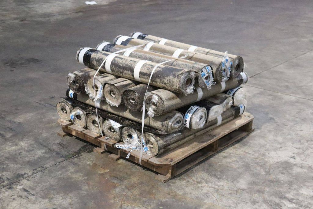 Rolls of roofing