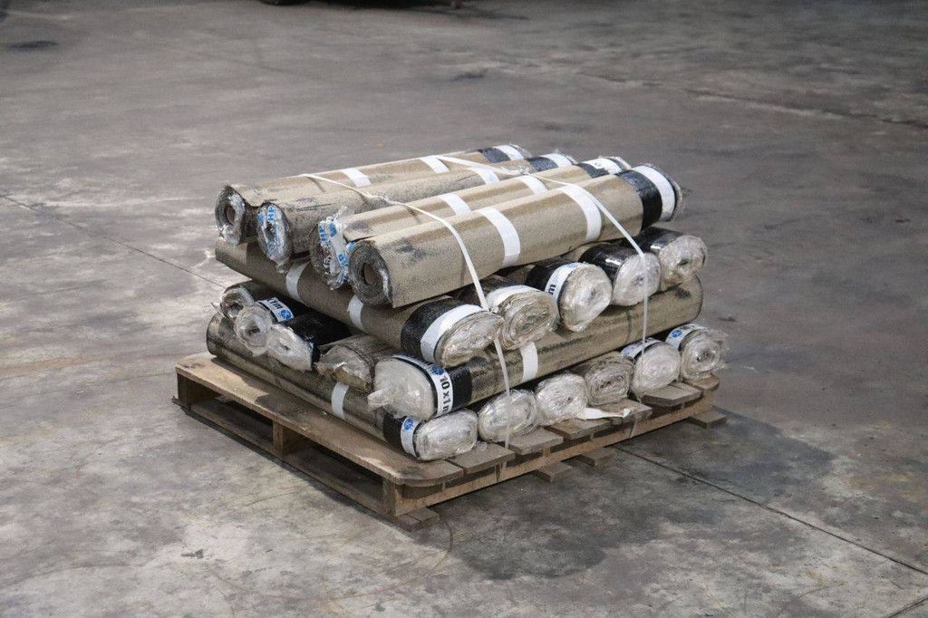 Rolls of roofing