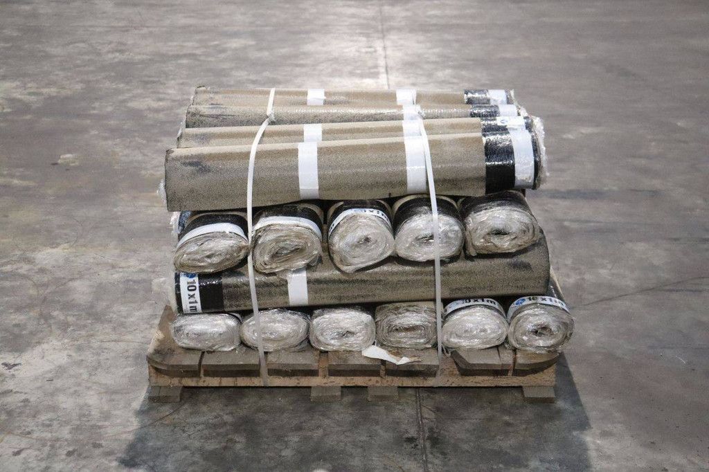 Rolls of roofing