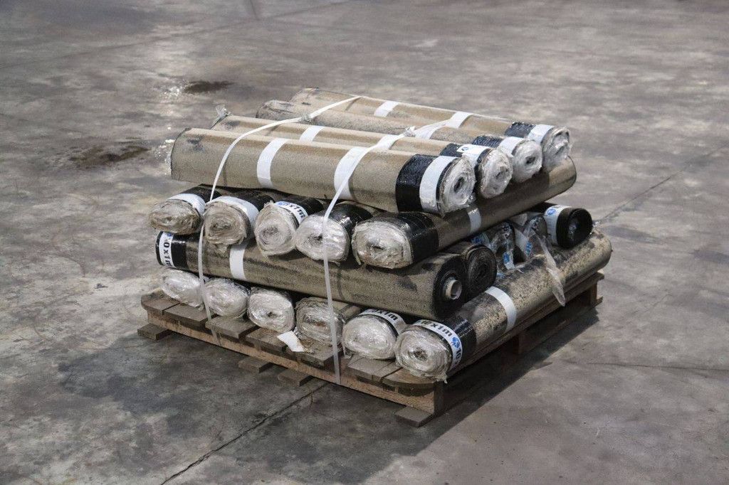 Rolls of roofing