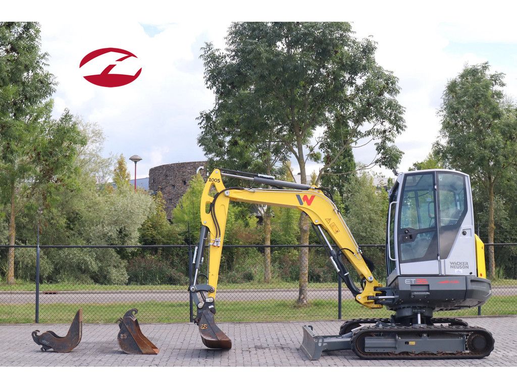 WACKER NEUSON ET35 | VDS | 3X BUCKET | LOW HOURS! | QUICK COUPLER