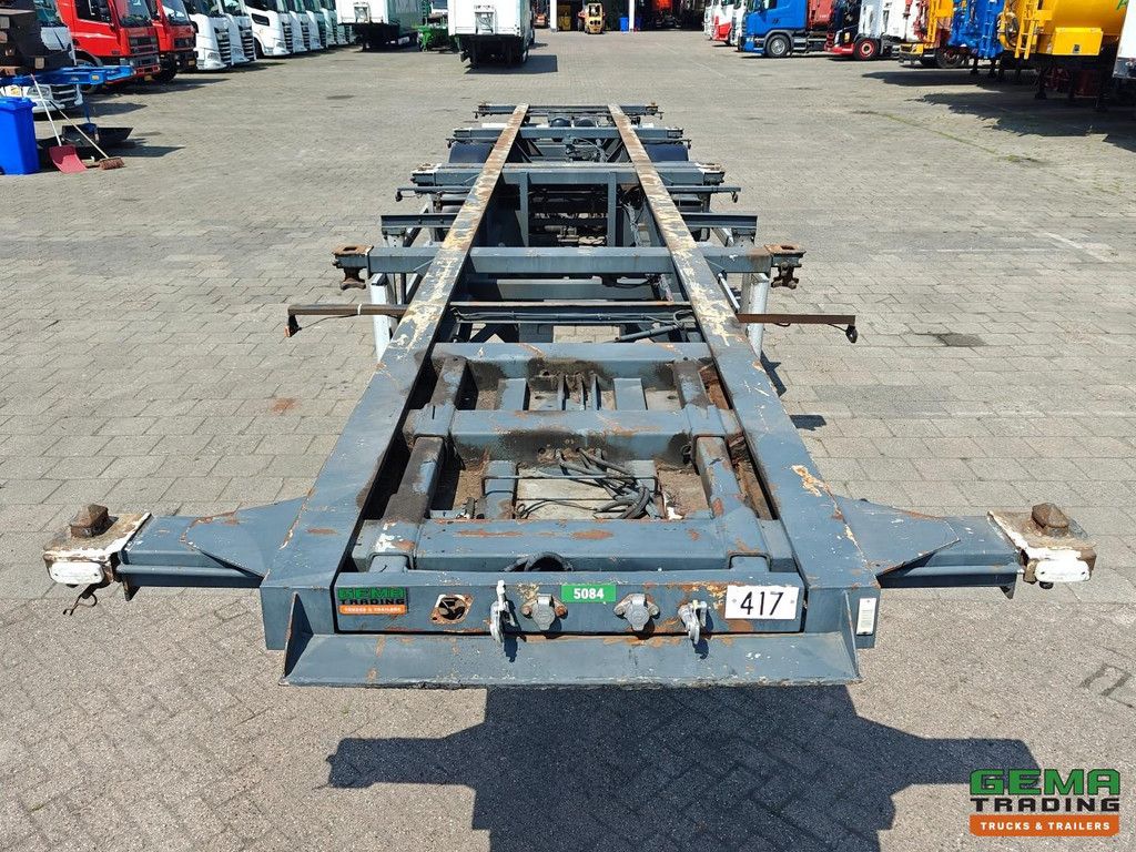 Netam-Fruehauf OCCR 39 327 A 40FT Container Chassis - Drum Brakes - Lift Axle - 5750KG - 3SMB Axles