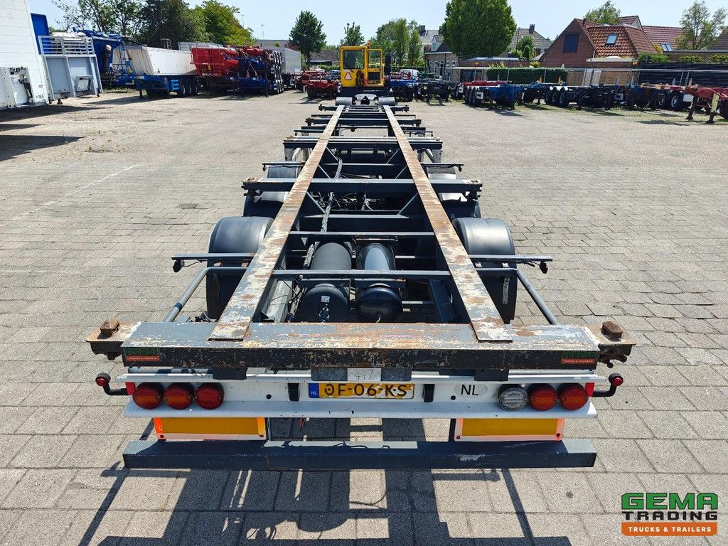 Netam-Fruehauf OCCR 39 327 A 40FT Container Chassis - Drum Brakes - Lift Axle - 5750KG - 3SMB Axles