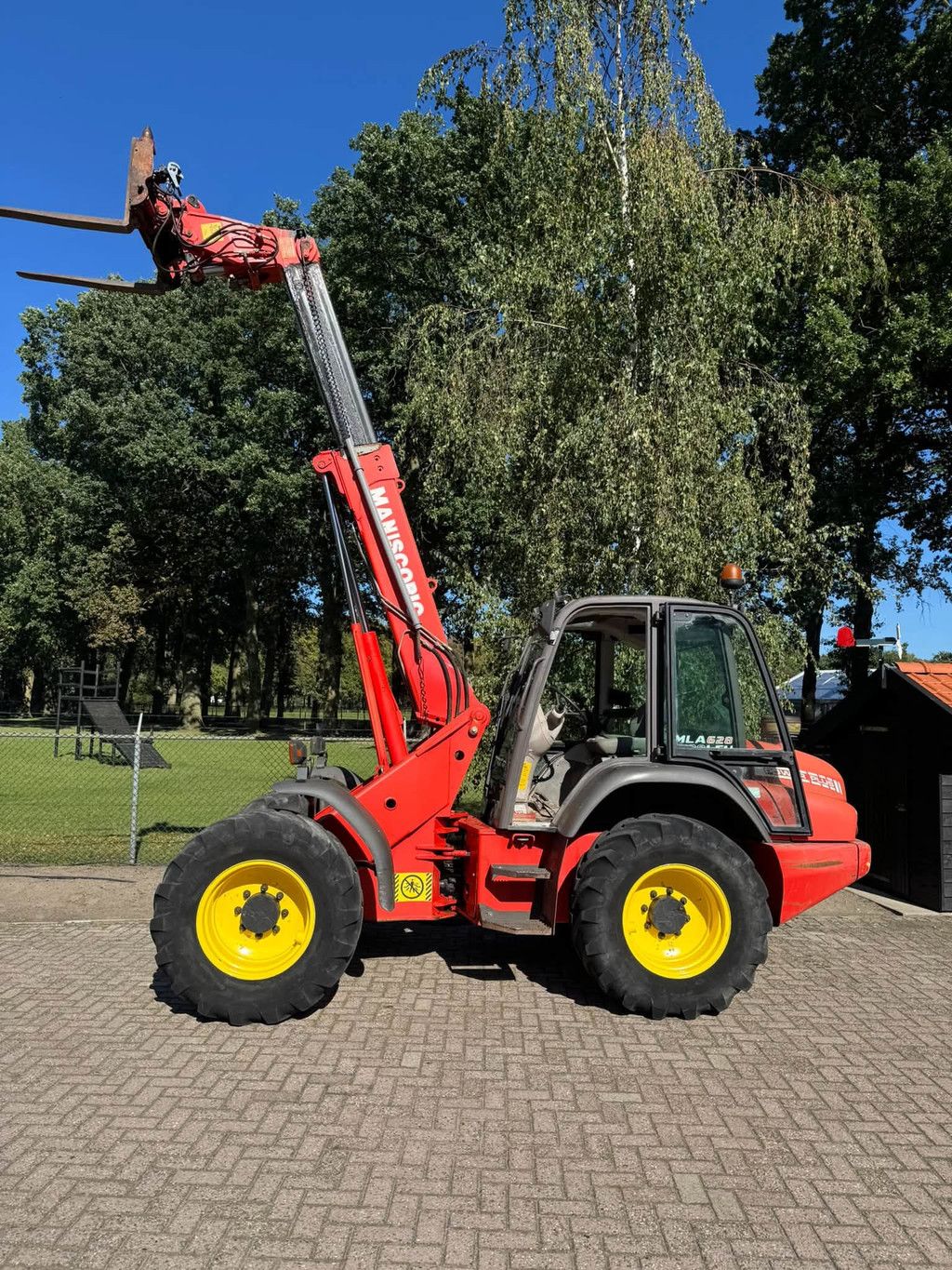 Manitou MLA 628-120 Telelader verreiker shovel
