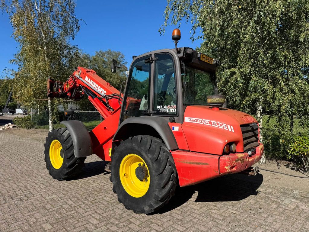 Manitou MLA 628-120 Telelader verreiker shovel