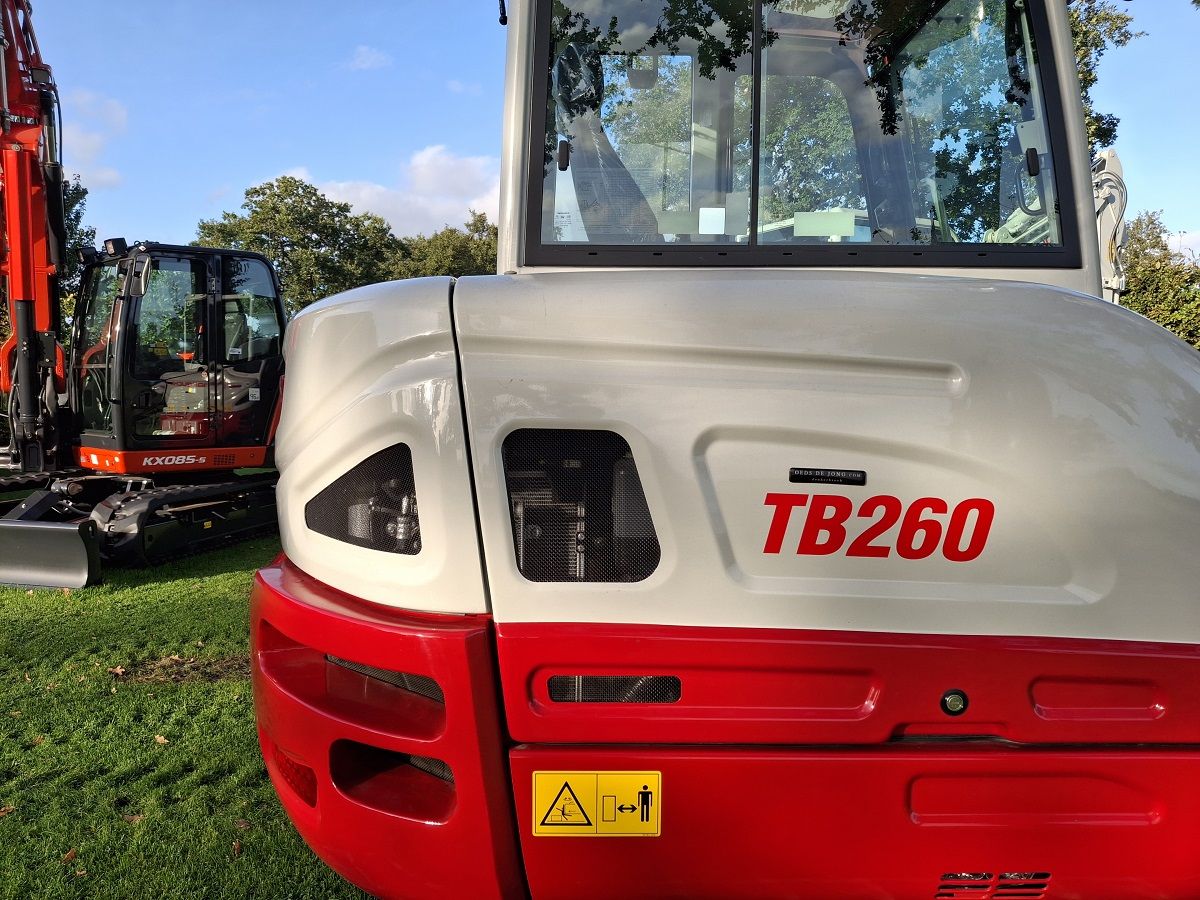 Takeuchi TB260, minigraver, minikraan, BJ2026, Nieuw!