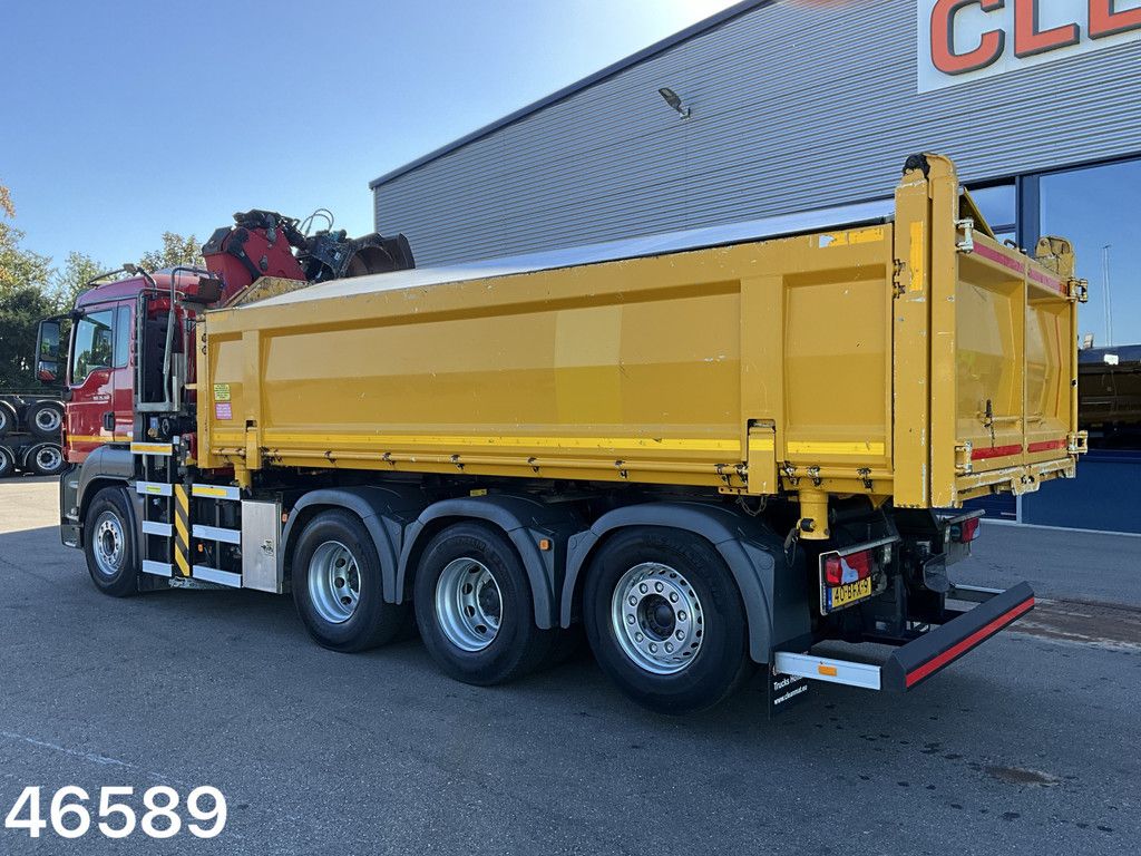 Man TGS 35.360 8x4 Euro 6 HMF 22 Tonmeter Z-kraan