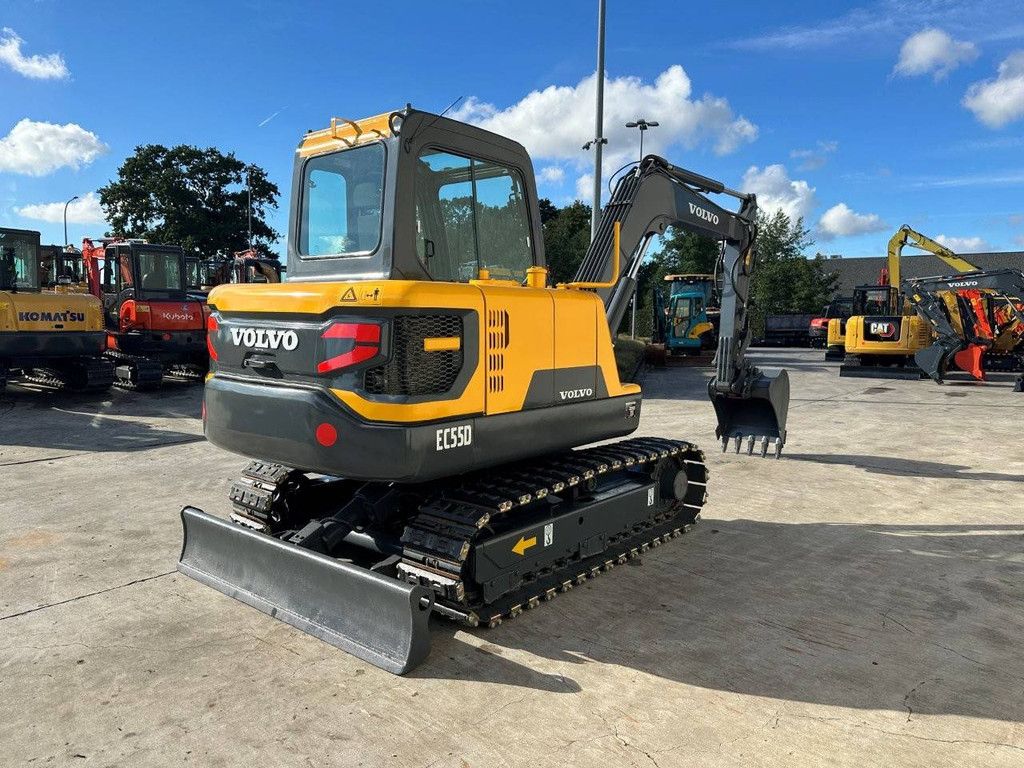 Volvo EC55D Diesel-Midi-Bagger, Baujahr 2021