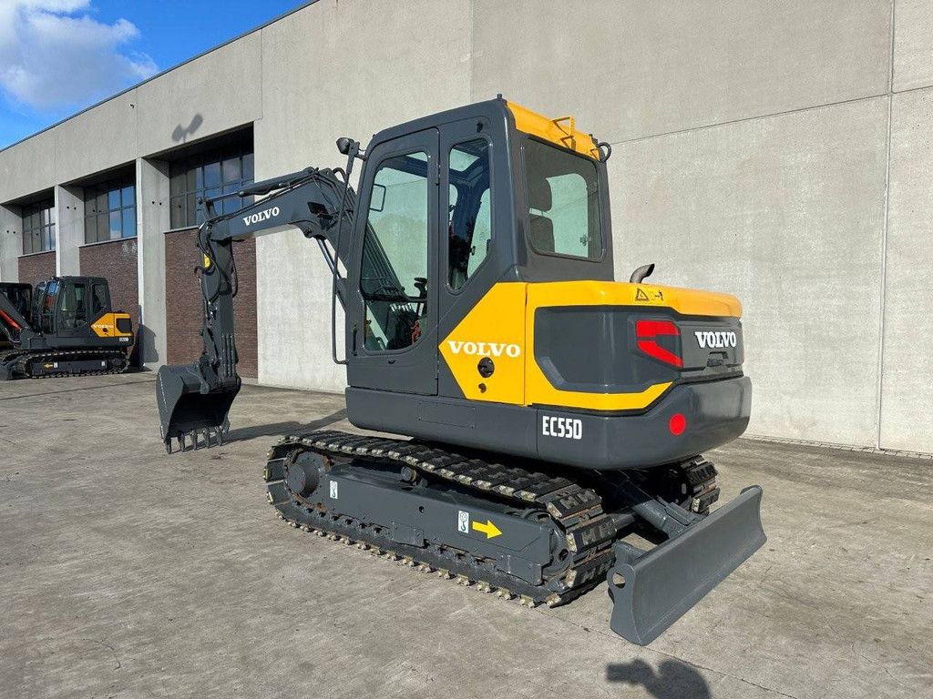 Volvo EC55D Diesel-Midi-Bagger, Baujahr 2021