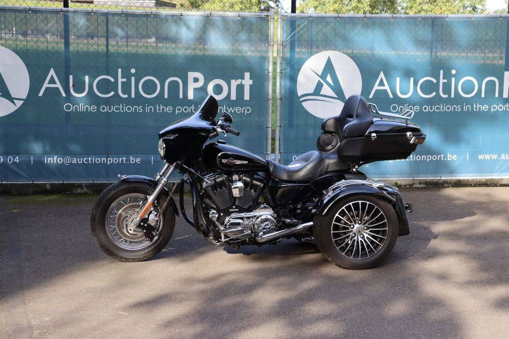 Motorcycle Harley-Davidson TSPORTSTER 1200 TRIKE EML Petrol 2012 (Margin)