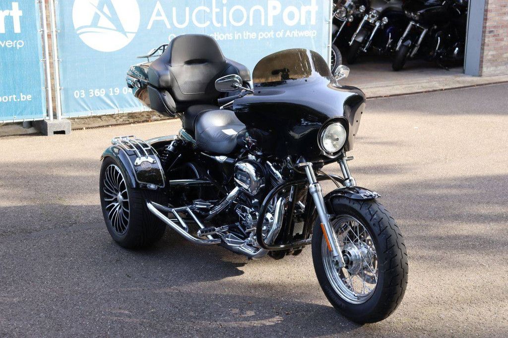 Motorcycle Harley-Davidson TSPORTSTER 1200 TRIKE EML Petrol 2012 (Margin)