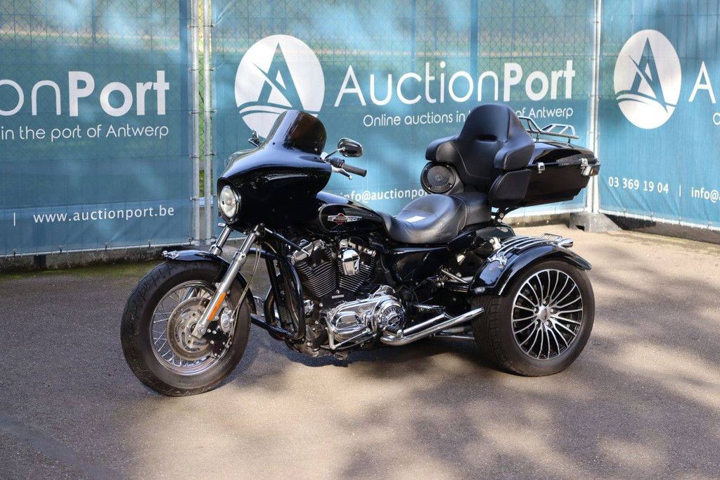 Motorcycle Harley-Davidson TSPORTSTER 1200 TRIKE EML Petrol 2012 (Margin)