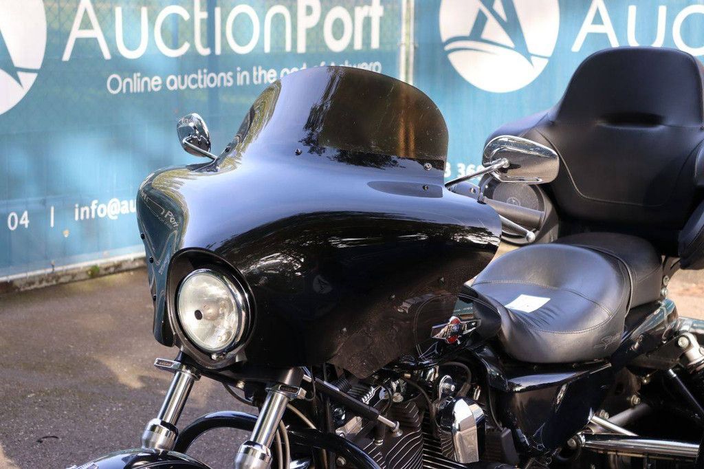 Motorcycle Harley-Davidson TSPORTSTER 1200 TRIKE EML Petrol 2012 (Margin)