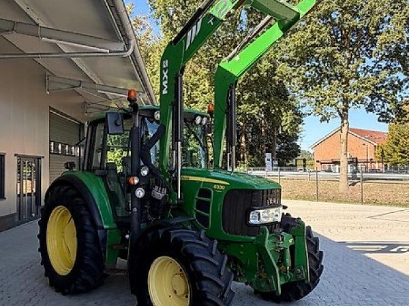 John Deere 6330 Premium AutoQuad Plus, Frontlader+FKH+DL+Klima+50 Km/H