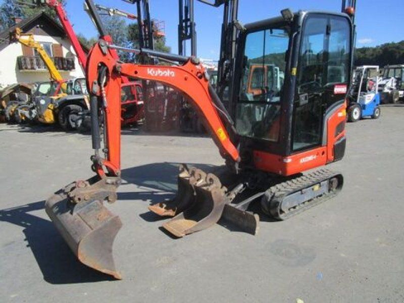 Kubota KX 016-4 mit hydraul. Schnellwechsler + 3 Löffel