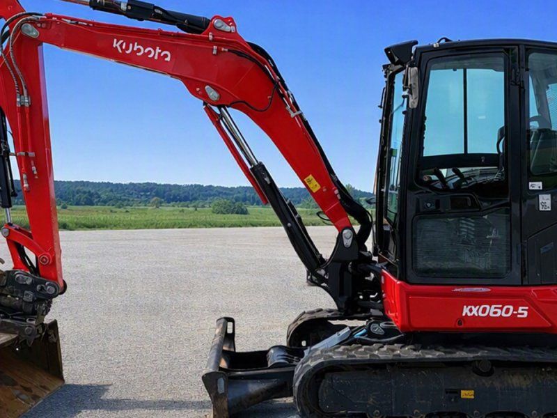 Kubota KX060-5 Compacttilt Auktion & Salg AFGIV BUD SEND EN EMAIL