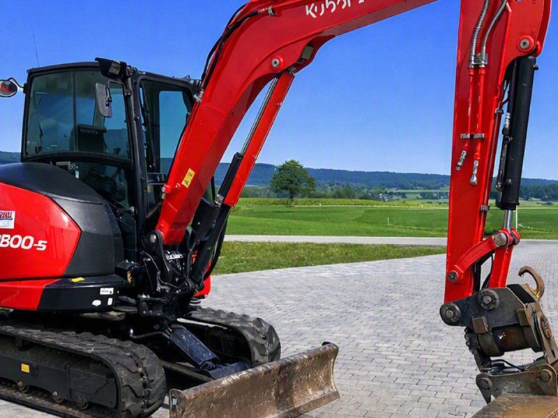 Kubota KX060-5 Compacttilt Auktion & Salg AFGIV BUD SEND EN EMAIL