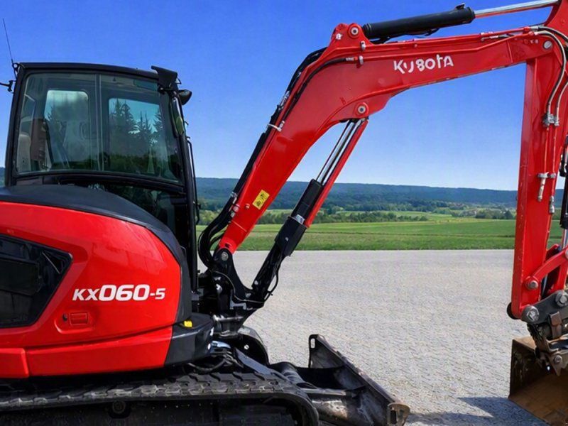 Kubota KX060-5 Compacttilt Auktion & Salg AFGIV BUD SEND EN EMAIL
