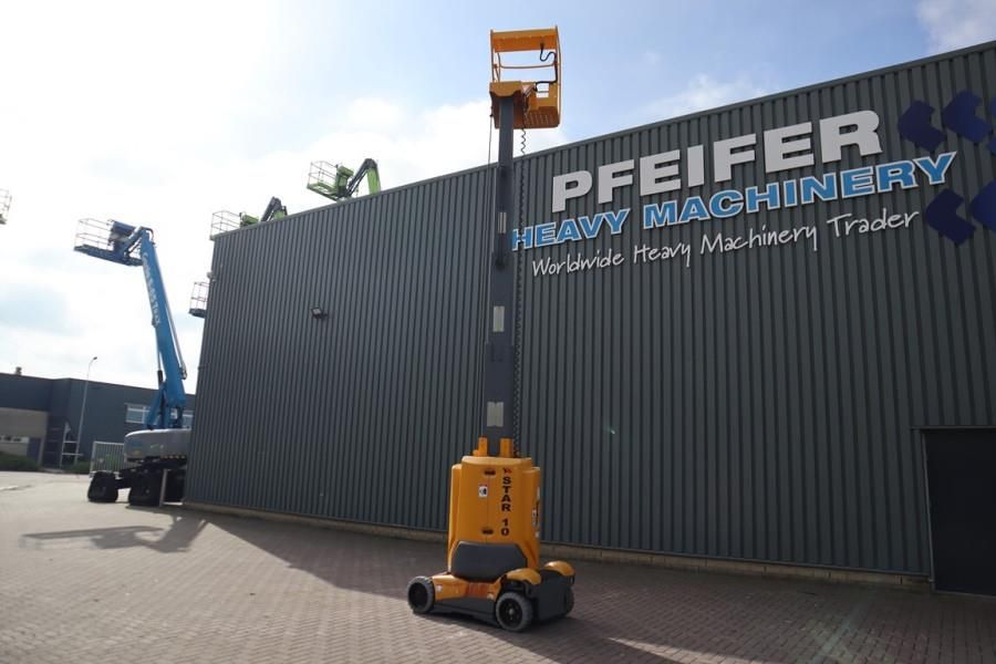 Haulotte STAR 10 Electric, 10m Working Height, 3m Reach, 20