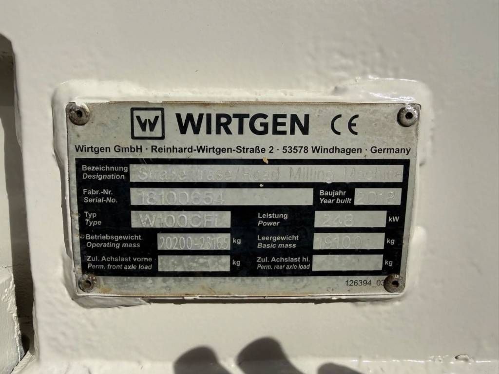 Wirtgen W100 CFI