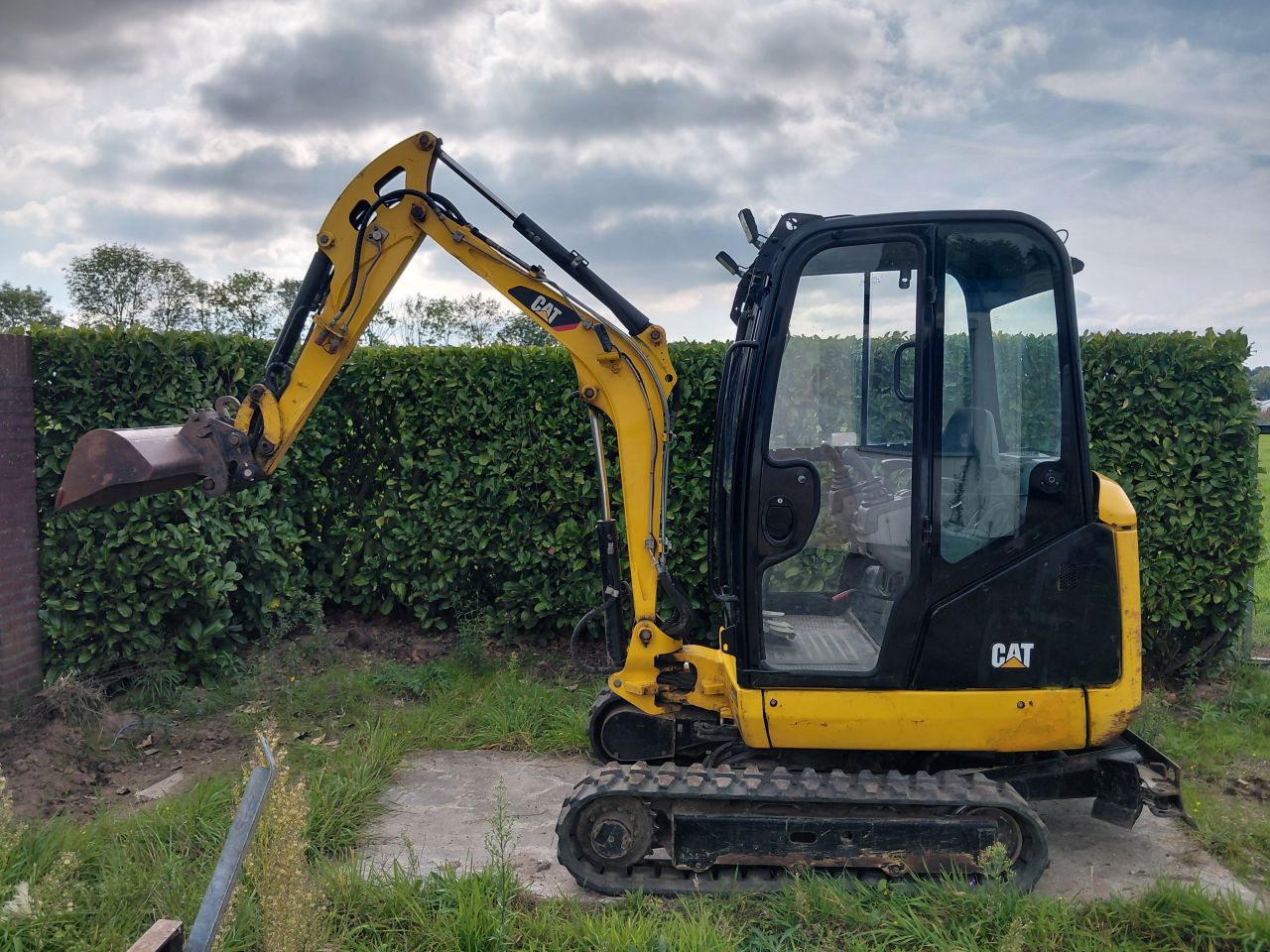 Minigraver Caterpillar 301.7 D / Sloop-sorteer / Minikraan