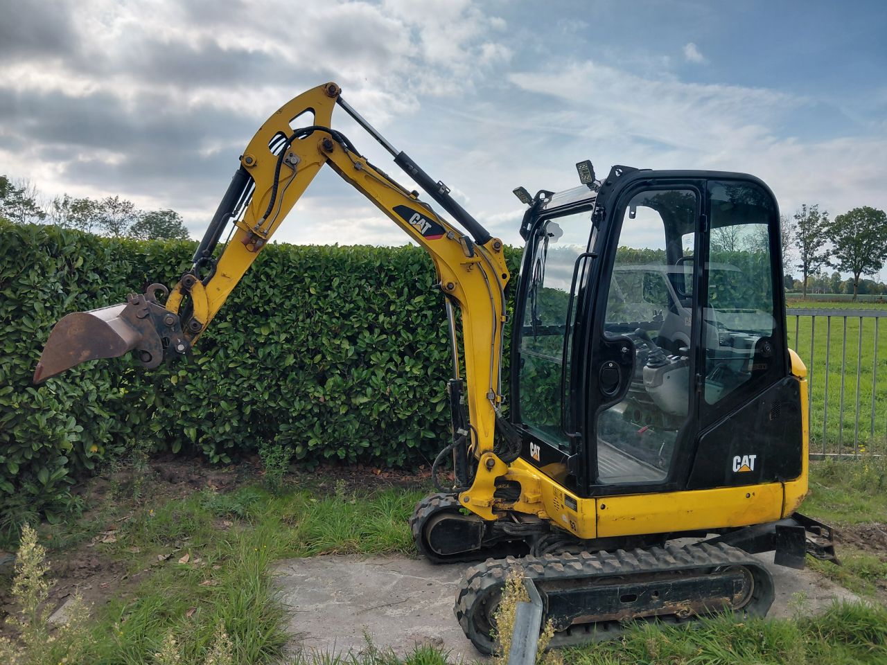 Minigraver Caterpillar 301.7 D / Sloop-sorteer / Minikraan