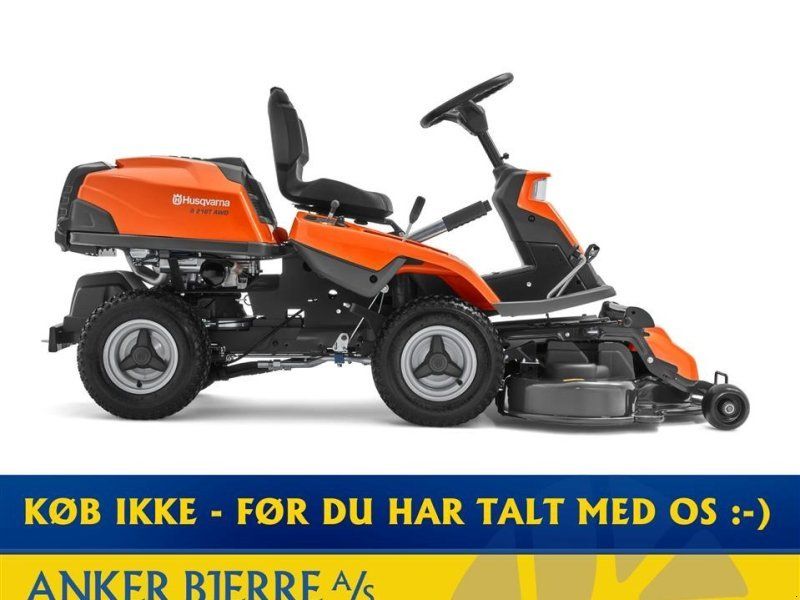 Husqvarna R 216T AWD NY MODEL Inkl. 103 cm klippebord/ klippeaggregat