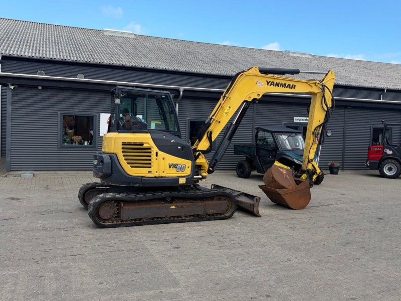 Yanmar VIO80-1A Velholdt 8-tons gravemaskine med Hydrema-skift