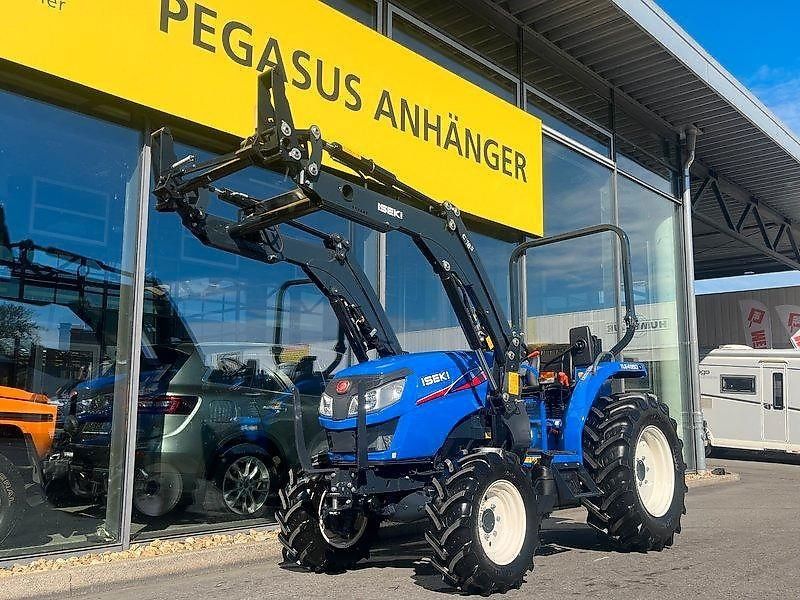 Iseki TLE 4550 Schlepper Traktor Frontlader Allrad 1.Hd neuwertig