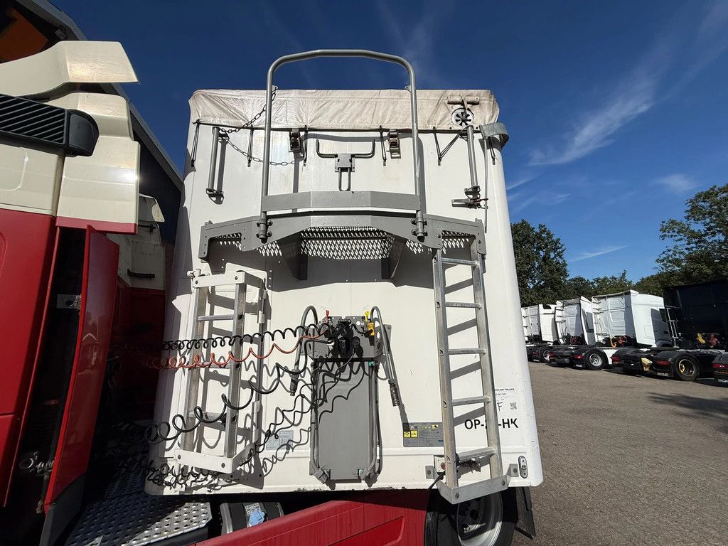 Knapen Trailers K200 90m3 4AS! Stuuras 2x Liftas Alcoa 10MM Cargo Floor APK/TUV 07-2027