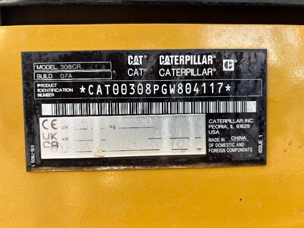 CAT 308 CR VAB