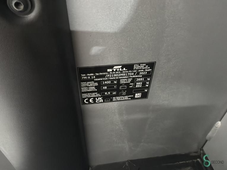 Schubmaststapler Elektrisch Still FM-X14 2023 Stunden 137